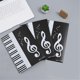 thumbnail image 5 of 6 Page Expansion Sheet Music Folder , Piano Score Folder,Fits Letter Size A4, Choir Folder Black 3P, 5 of 5