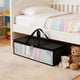 thumbnail image 5 of Bolsa de Almacenamiento de Plástico Transparente Extra Grande con Cremallera Resistente, Organizador de Ropa Impermeable y Antipolvo, 50x21x21 pulgadas para Organización del Hogar Debajo de la Cama, 5 of 6