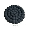 thumbnail image 3 of Round Plush Throw Pillow,16 Inch Round Cushion Pillows Decorative Pillows Floor Cushion for Couch Bed Sofa Chair,Soft Aesthetic Circle Seat Cushion Decor Pillow for Living Room, 3 of 5