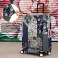 thumbnail image 4 of Pioneer Flower Floral Print Pattern Luggage Cover Fashion Suitcase Cover Baggage Covers Fit 25-28 Inch Luggage (Go Travel), 4 of 5