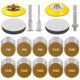 thumbnail image 1 of 3 In Gold Sanding Discs, Hook and Loop Sandpaper Sander,Polishing Kit, 1 of 5