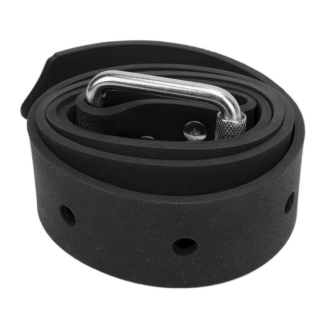 Ceinture de Poids de Plongée, Ceinture de Poids en Silicone pour Plongée en Apnée avec Boucle en Acier Inoxydable à Dégagement Rapide, Ceinture de Poids Réglable pour Plongée sous-Marine Chasse sous-Marine