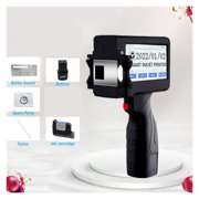 12.7mm Handheld Coding Machine Bottle Cap Logo Label Packaging Small Inkjet Printer Portable