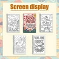 thumbnail image 6 of Neoyler Calm Bible Verse Coloring Book Christmas Indoor Decorations Mindful Relaxation with Uplifting Scripture Pages Suit for Quiet Evenings and Bible Study Multicolor 8.3in, 6 of 7