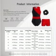 thumbnail image 5 of dPois Kids Girls Sleeveless Gymnastics Leotard with Athletic Shorts Tracksuit Set Ballet Bodysuit Red 10, 5 of 5