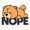 1pcs, variant on Chow Chow Dog Nope Er, Phone Decal Water Bottle Stickers Car Decals, Funny Birthday Gift