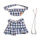 thumbnail image 1 of Ropa de Muñeca de Peluche Hugo 15 cm Falda de Tenis de Rejilla Accesorios, 1 of 9