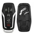 thumbnail image 3 of Carcasa para mando a distancia de coche sin llave de 5 botones compatible con Ford Mustang F-150 Jadeshay A, 3 of 8