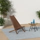 thumbnail image 2 of Silla de exterior CleverMade Tamarack plegable de madera de acacia, 2 of 8