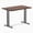 American Rustic Pine / Space Gray, variant on Desky Zero Mini Softwood Office Desk - American Rustic Pine / 32" X 20" / White