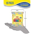 thumbnail image 3 of Candy Brix Assorted Fruit Flavors 18 Party Favor Bags, .42 Ounce Each | Fun Building Candy Bricks Blocks - Kosher (18 Party Bags), 3 of 7