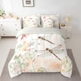 thumbnail image 3 of Manfei Country Dragonfly 7 Pieces Bedding Comforter Set,Rustic Farmhouse Cabin Full Bedding Set,Colorful Country Flower Floral Fitted Sheet Flat Sheet For Kids,Microfiber Bedroom Decor Reversible, 3 of 9