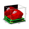 thumbnail image 2 of Acrylic Baseball Cap Display Case with Mirror, Yellow Risers and Turf Base (A006-YR), 2 of 2