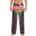 thumbnail image 7 of FORMRS Mens Pajama Pants with Pockets Soft Cotton Sleepwear Lounge Bottoms, Sizes S-2XL, UFO with Hearts Pattern, 7 of 7
