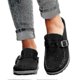 thumbnail image 1 of Women Casual Comfy Clogs Suede Slip On Sandals Summer Home Office Shoes, 1 of 5