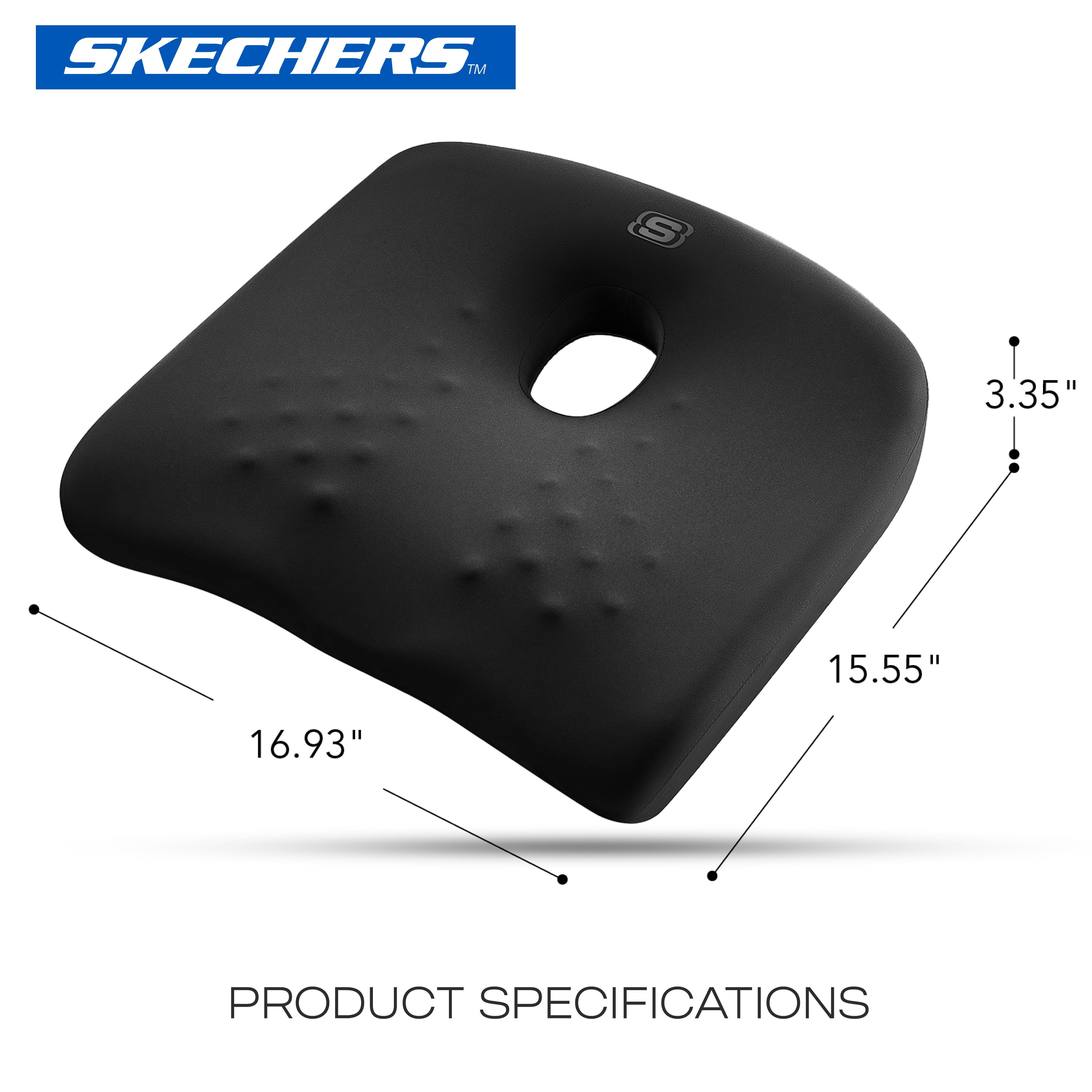 Skechers Donut Comfort Memory Foam Seat Cushion - Universal Fit, 24CU23