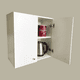 thumbnail image 2 of Alacena de Cocina DECOMOBIL Minimalista 6060, 2 of 2