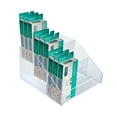 thumbnail image 3 of Three-Tier Shelf, 3 Compartment Counter Step Display, 12" wide, 3 of 5