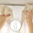 thumbnail image 4 of 50 Pcs Curtain Hook Hooks for Hanging Drapes Wire Bathroom Hangers Track Household, 4 of 6