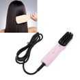 thumbnail image 1 of Cepillo Alisador De Cabello, Alisador De Cabello Iónico Negativo Con 4 Configuraciones De Calor, Dientes Anti Escaldaduras, Peinado Doble Para Cabello Liso Y Rizado,, 1 of 7