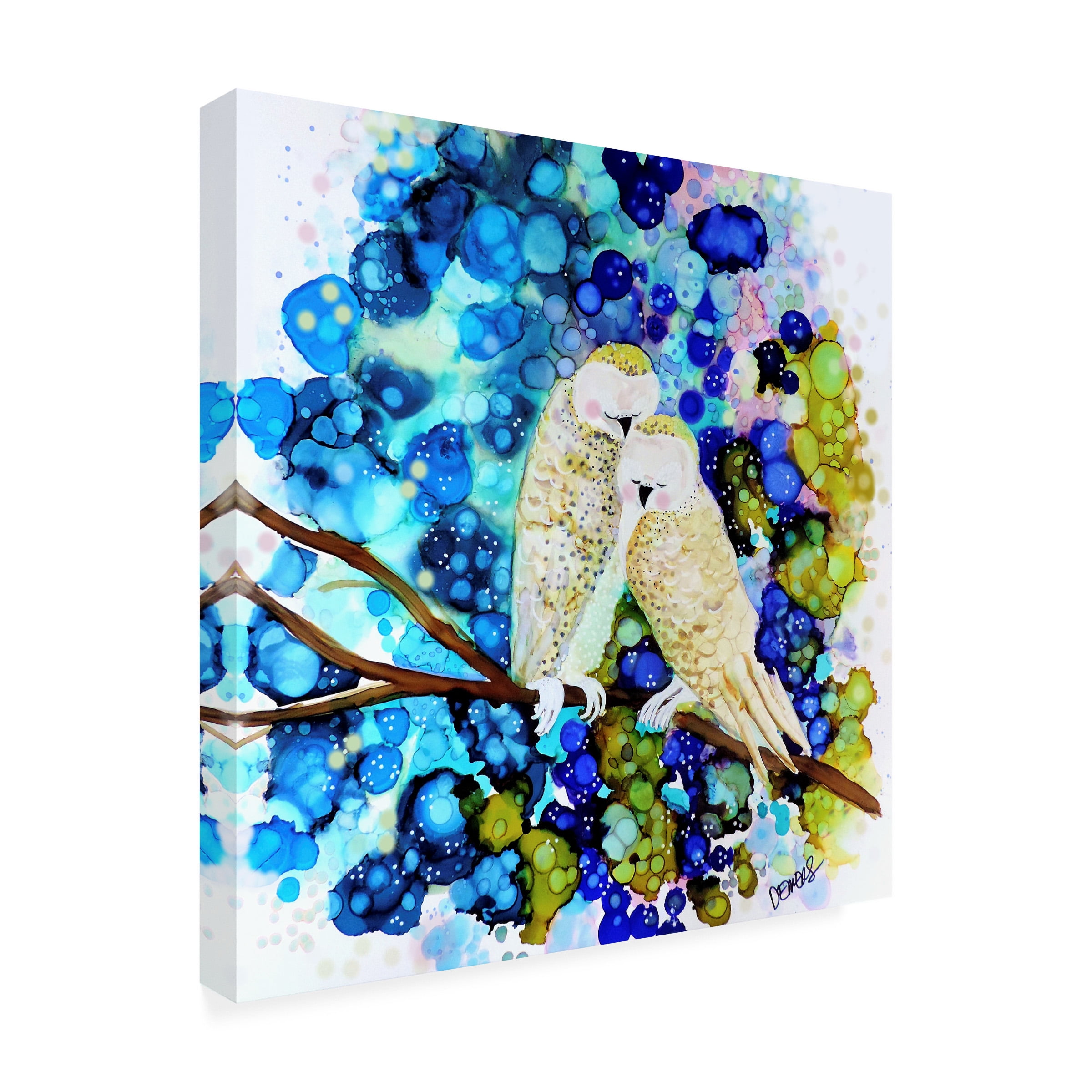 Sylvie Demers 'Nous Deux' Canvas Art