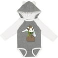 thumbnail image 3 of Inktastic Farm Animal Boys or Girls Long Sleeve Baby Bodysuit, 3 of 5