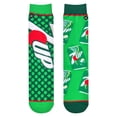 thumbnail image 2 of ODD SOX – 7UP Soda Novelty Crew Socks – Large Size – Retro Lemon Lime Soda Pop Design – Funny Drink, 2 of 6