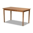 thumbnail image 6 of Baxton Studio Alvis Mid-Century Modern Grey Velvet Upholstered and Walnut Brown Finished Wood 4-Piece Dining Nook Set, 6 of 7