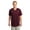Maroon, variant on Sport-Tek ® PosiCharge ® Tough Mesh Full-Button Jersey. ST220
