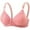 Hot Pink, variant on Womens Bras,Womens Bras,Wireless Front Closure Push up