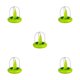thumbnail image 3 of Pelador de frutas Cateissary Cocina Ensalada Gadget Extraíble Desmontable Manija de plástico 7cm Verde 5Conjunto, 3 of 6