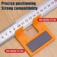thumbnail image 4 of Magnetic Hinge Installation Spacer, Gap Alignment Tool for Easy Hinge Installation, Achieve Consistent 2mm Door Gap, Quick Alignment Tool Mounting Assist for Door Cabinet Hinges, 4 of 8
