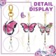 thumbnail image 4 of Art Craft Kit JeCuiK, juego de pintura con forma de mariposa y diamante, 6 unidades, 4 of 6