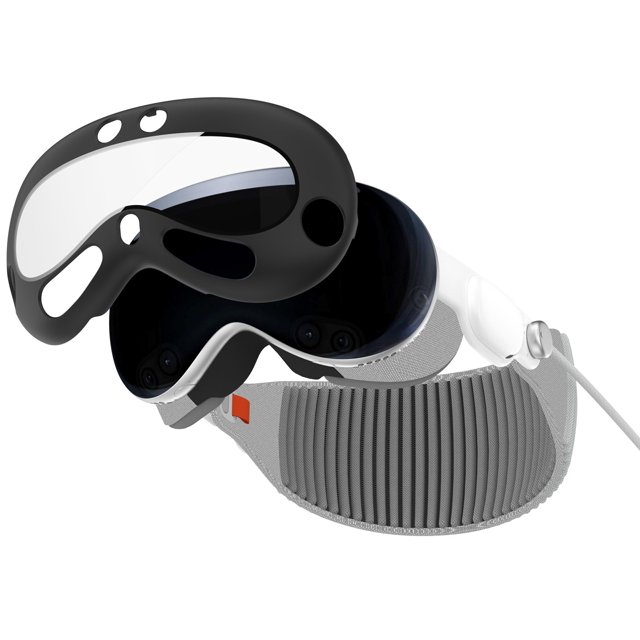 asddcavvf Universal VR Headset Full Coverage Case with Tempered Glass Screen Protector PC Integrated
