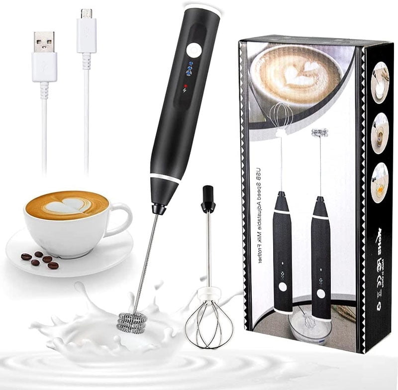 Mousseur à Lait électrique ARMRA Whirl – Rechargeable, Inox, Neuf