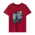 thumbnail image 1 of Camiseta para mujer Verano Cuello redondo Ropa deportiva Camiseta de manga corta para deportes de oficina XL, 1 of 7