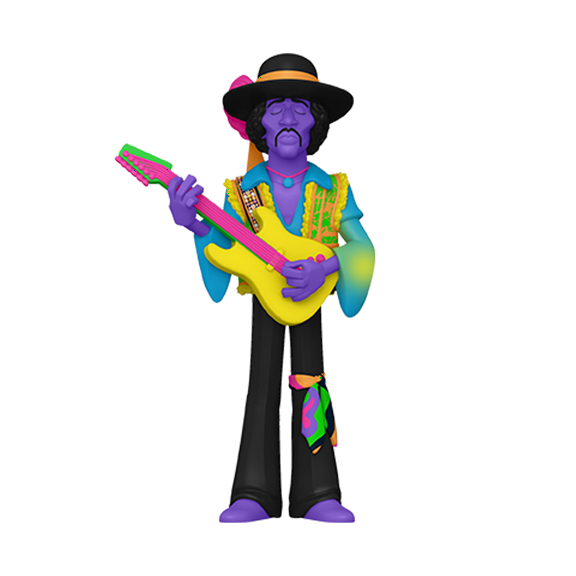 Funko Vinyl Gold 5": Jimi Hendrix (Blacklight)