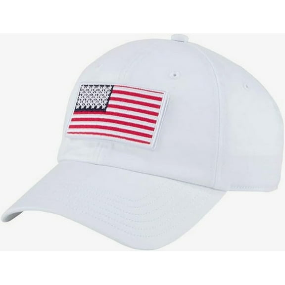 NEW Puma Volition Tactical Patch American Flag White Adjustable Hat/Cap