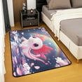 thumbnail image 2 of Erosebridal Girly Axolotl Rugs For Bedroom 3x5 for Kids, 2 of 5