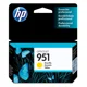 thumbnail image 1 of Cartucho De Tinta HP 951 Amarillo Original (cn052al) HP CN052AL, 1 of 5