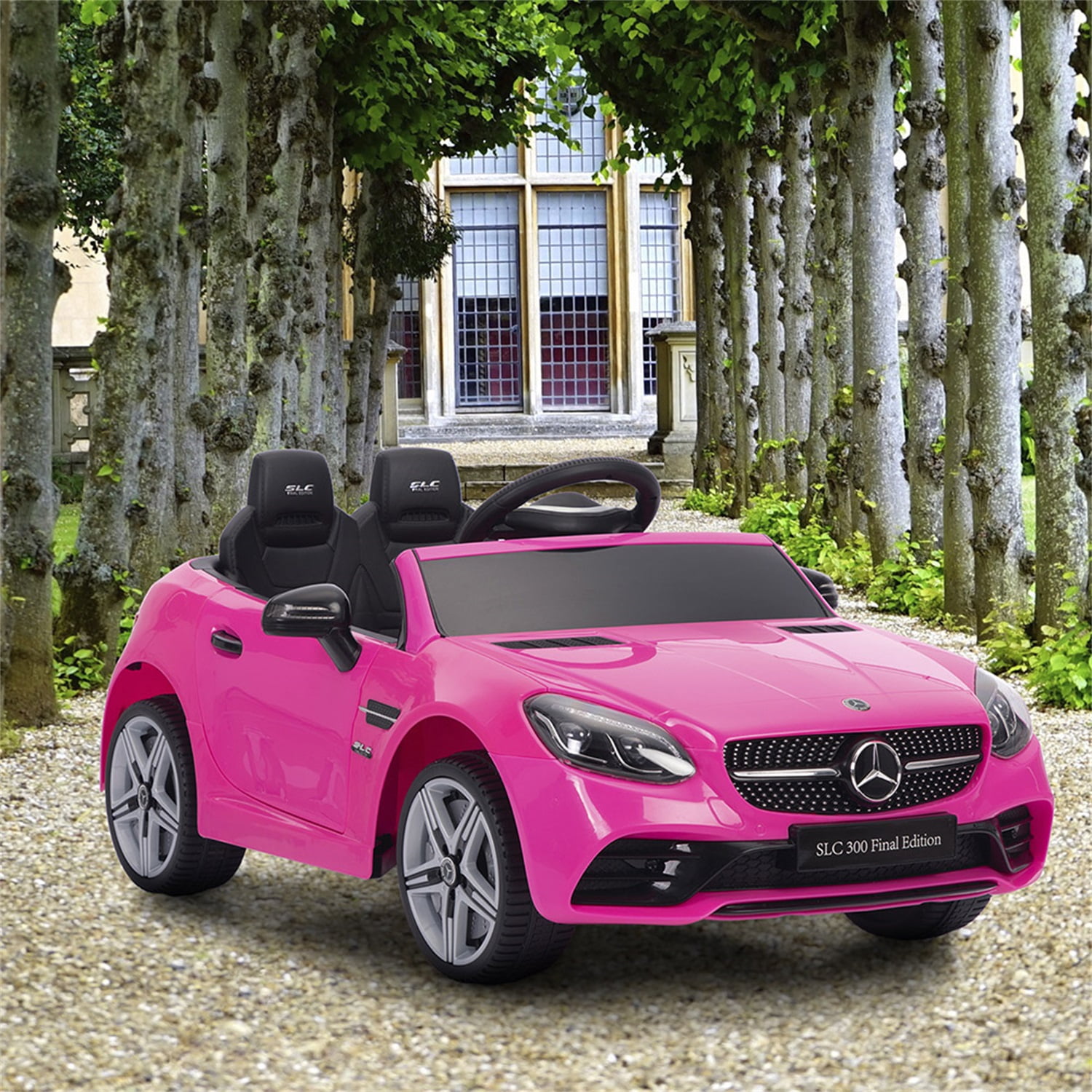 CIPACHO 12V Electric Battery Powered Ride On Car for Kids, Electric Vehicles for Boys Girls, with MP3 LED Lights, Pink CIPACHO 12V Electric Battery Powered Ride On Car for Kids, Electric Vehicles for Boys Girls, with MP3 LED Lights, Pink