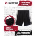 thumbnail image 2 of Southpole Mens Athletic Shorts Mesh Quick Dry Basketball Gym Shorts 1 Pack or 3 Pack (Sizes: M-2XL), 2 of 7
