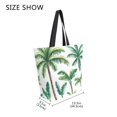 thumbnail image 4 of Large Canvas Bag 13.5x5.1x15 Inch Canvas Bag Shopping Canvas Bag Suitable For Outing Shopping Travel Out Of Large Capacity Storage Kathon Palm Tree, 4 of 9