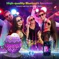 thumbnail image 4 of Star Projector Night Light with 15 Color Modes, Bluetooth Speaker & Remote Control for Kids Bedroom, 4 of 6