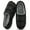 Black, variant on Ablanczoom Mens Slippers: Memory Foam House Slippers Fuzzy Faux Fur Men Non-Slip Indoor Outdoor Winter Man Shoes
