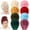 Multicolor, variant on Baby Large Flower Knot Donut Bow Beanie Turban Hat Cap Muslim Bonnet Headwrap