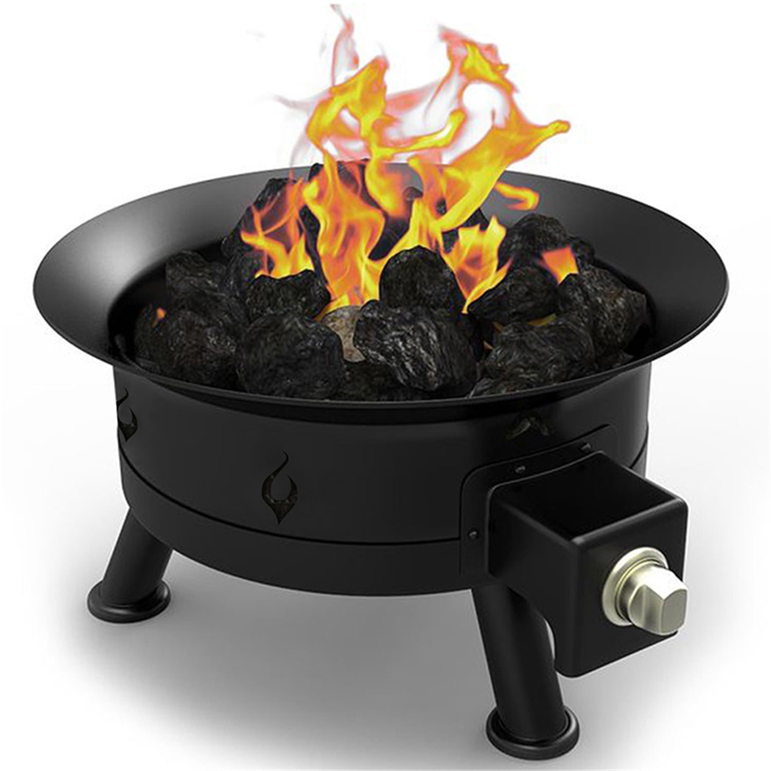 Regal Flame 24-inch Camp Mate 58,000 BTU Portable Propane Outdoor Fire Pit,  Perfect for RV, Camping, and Outdoor Fireplace. No Need for Firewood Racks,  Covers, Fire Rings, Gas, Logs, Firebowl - Walmart.com
