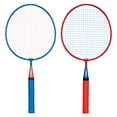 thumbnail image 6 of Franklin Sports Kids Jumbo Badminton Racket Set - Smashminton Kids Oversize Badminton Rackets Set - 2 Player Backyard + Beach Youth Badminton Set with Birdies + Jumbo Rackets Included, 6 of 11
