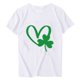 thumbnail image 5 of Puntoco Liquidación de camisetas cortas para mujer Camiseta de manga corta con cuello redondo y estampado informal a la moda para mujer, 5 of 5