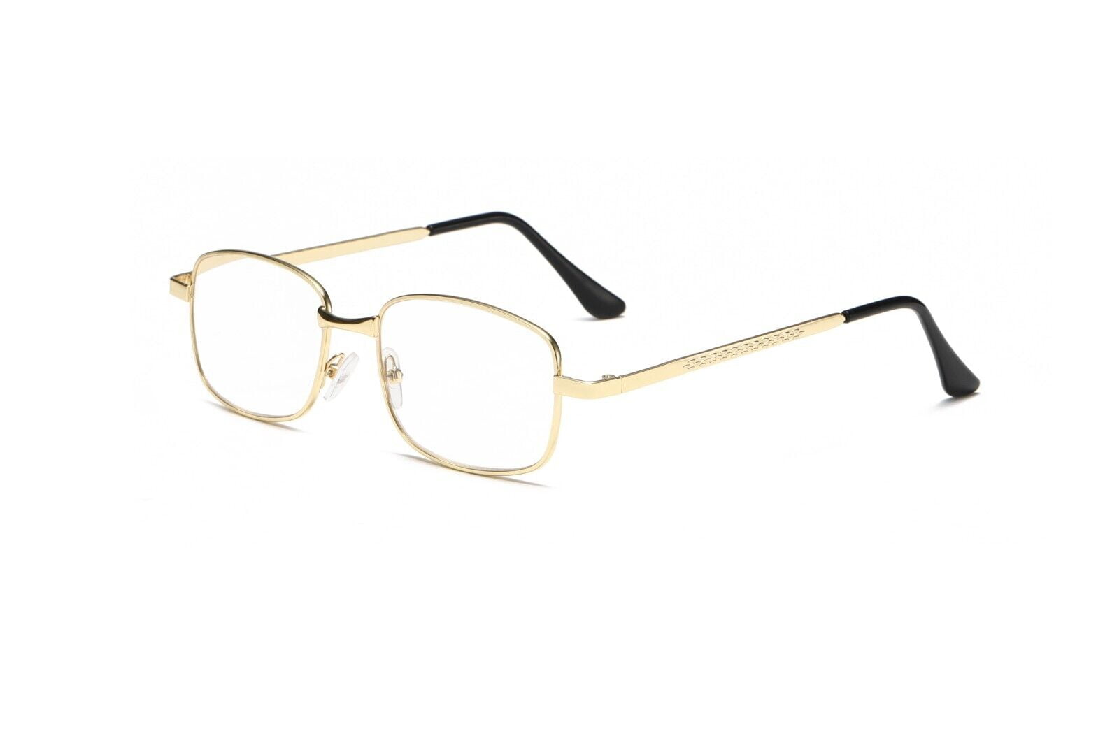 8 Pairs Mens Womens Metal Frame Clear Lens Reading Glasses Fashion Classic Readers +2.50